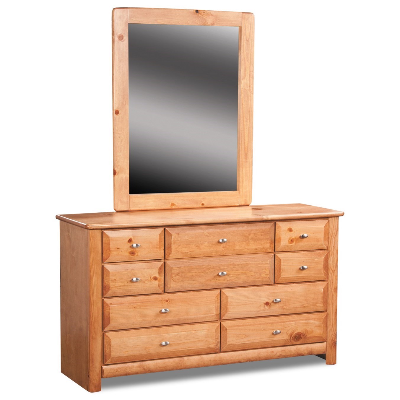 Trendwood Laguna Dresser Mirror Conlin's Furniture Dresser Mirrors